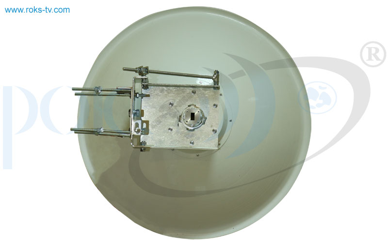 Double reflector link antenna 0.6m rear